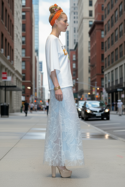 Breath: Look1 Top & Skirt
