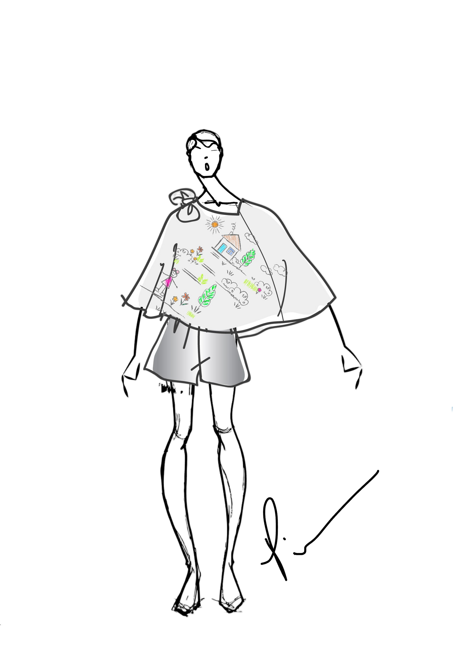 Scribble: Look7 Top