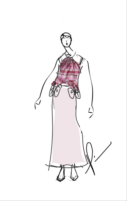 Bows: Look 18 Top & Skirt
